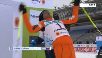 Venezolano se vuelve viral al participar en mundial de Ski, sin ser atleta!