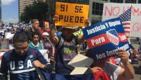 Inmigrantes y sindicatos marchan contra Trump, este 1 de Mayo