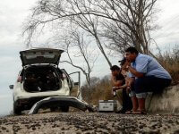 El aparatoso accidente de El Yaki en carretera