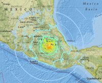 Otro sismo poderoso en México, de 7.1 a 32 años del de 1985