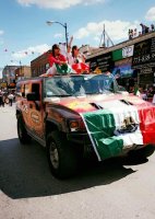 Desfile de Fiestas Patrias en La Villita