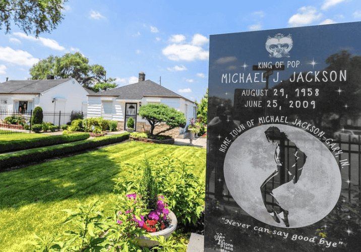 Casa donde Michael Jackson vivió su niñez en Gary Indiana • La Ley  FM