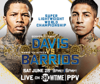 Davis vs Barrios 6/26